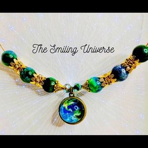 Choker style necklace with high quality gemstones.